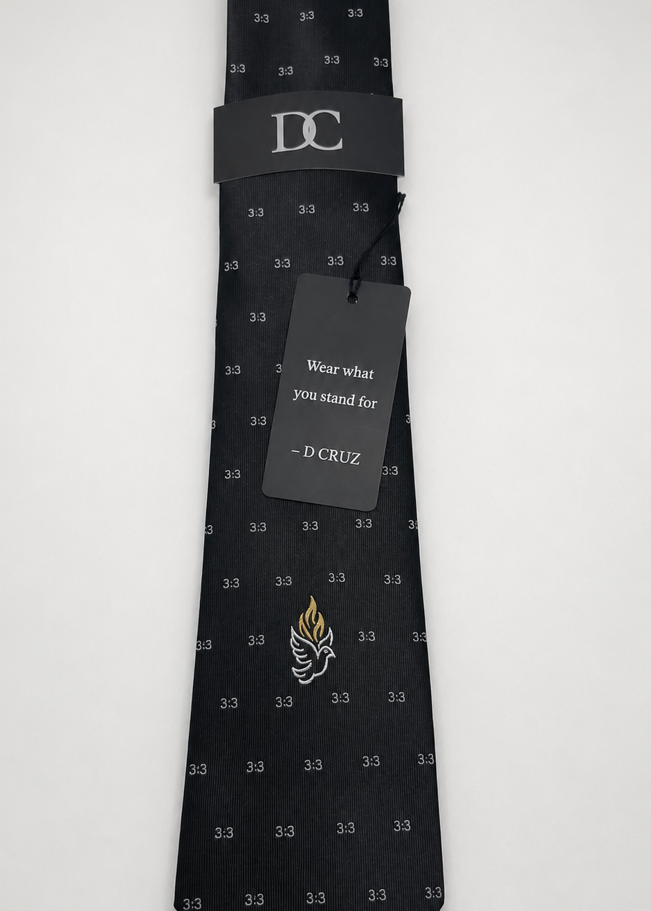 Proverbs 3:3 Holy Spirit Christian Tie