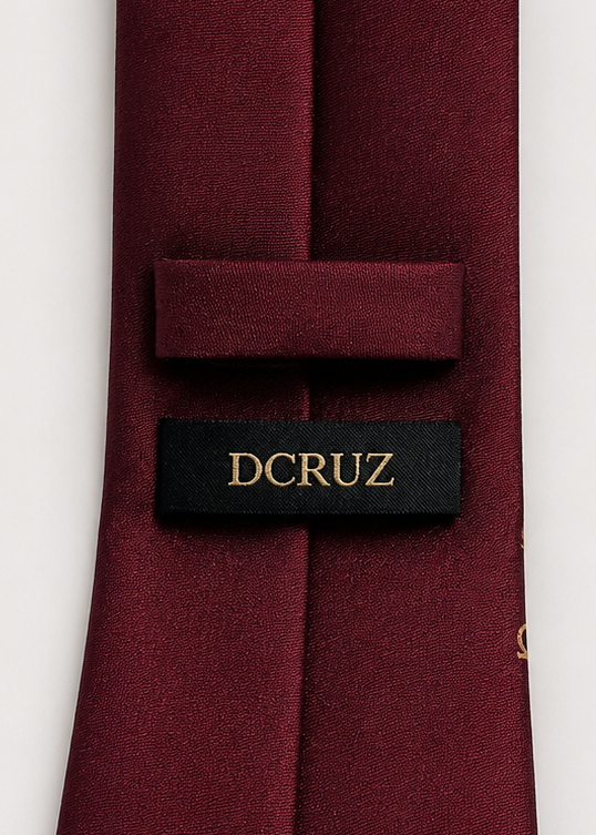 Alpha & Omega Christian Tie