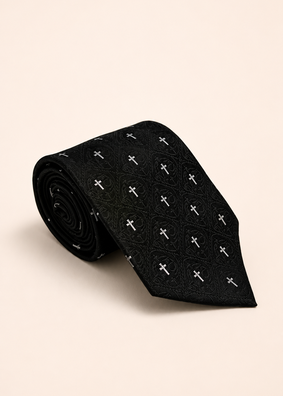 Cross Christian Tie